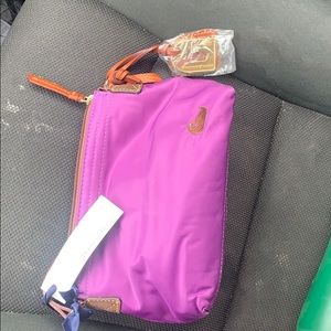 DOONEY & BOURKE PURPLE SHOULDER BAG